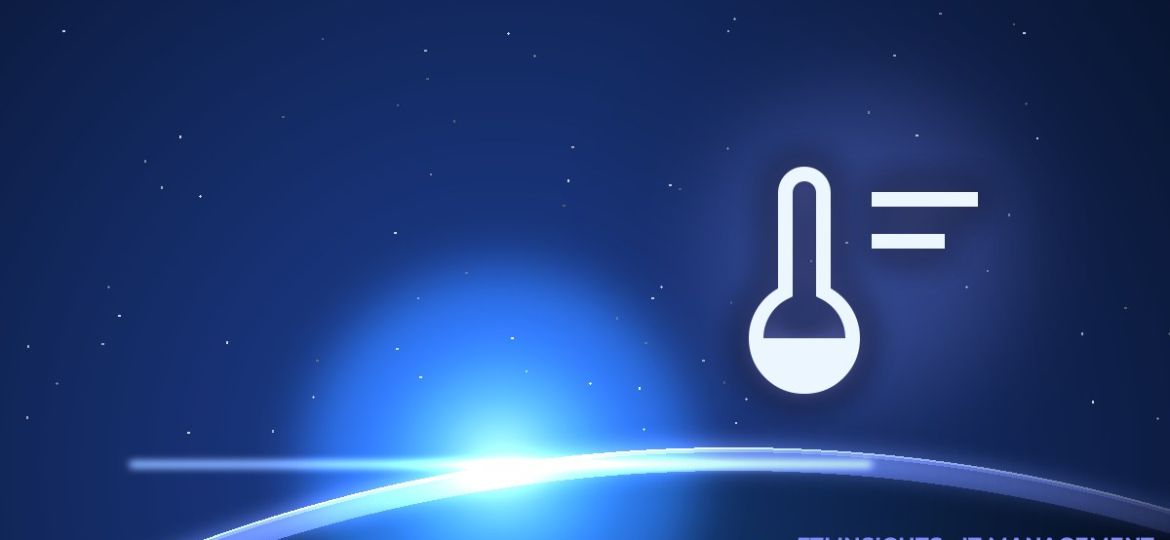 Illustration for the article: Keeping your IT equipment room at the right temperature